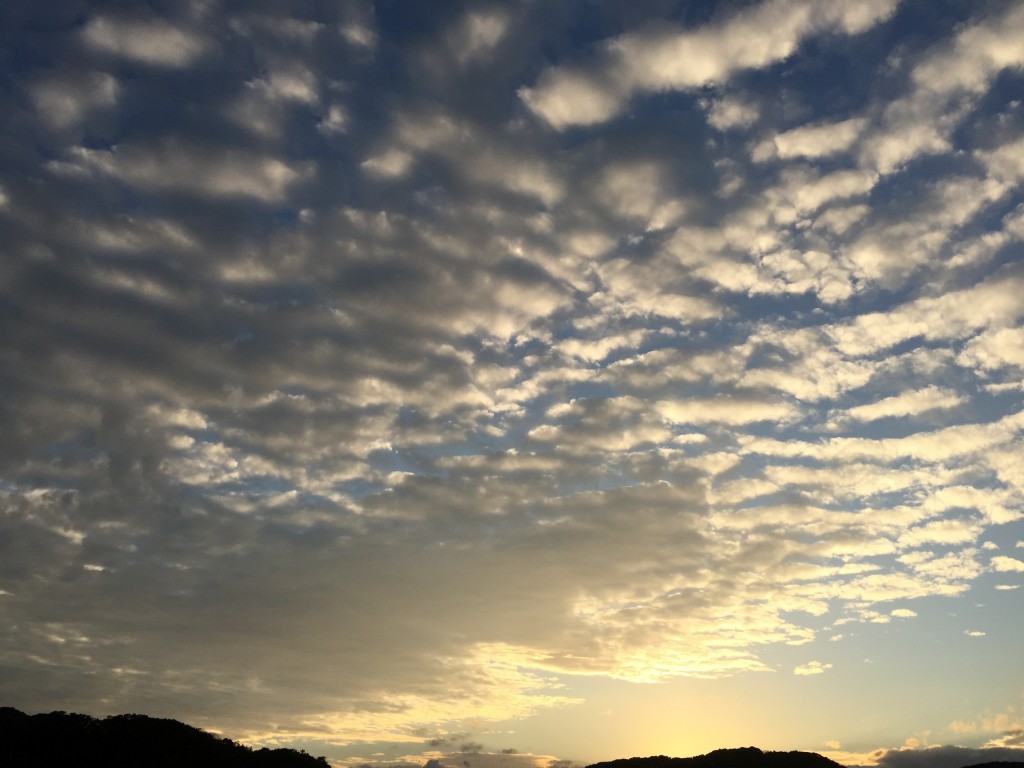 茂串港(牛深町)夕日